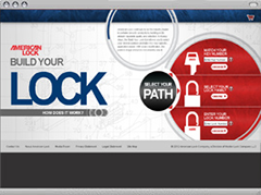 Site Web Build Your American Lock (Configurez votre cadenas American Lock®)